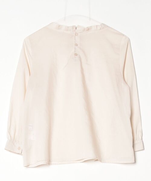 「NATURAL BEAUTY BASIC」 7分袖ブラウス SMALL ベージュ レディース_画像2