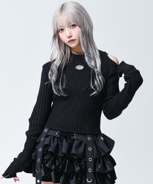 REFLEM（レフレム） ニット セーター 「REFLEM/レフレム」オーバルロゴ