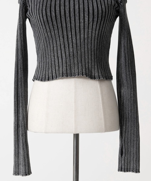 REFLEM（レフレム） ニット セーター 「REFLEM/レフレム」オーバルロゴ