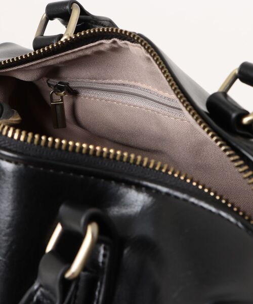 ボストンバッグ 「 NiiNa / ニーナ 」高品質レザー2WAYミニボストン