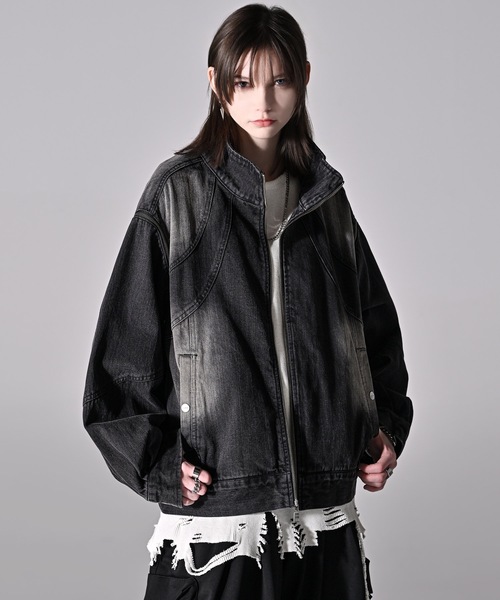 「ADRER」 ブルゾン M ブラック メンズ_画像5