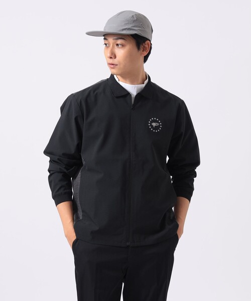 BEAMS GOLF ビームスゴルフ ニット ジャケット ジップ ブルゾン 黒