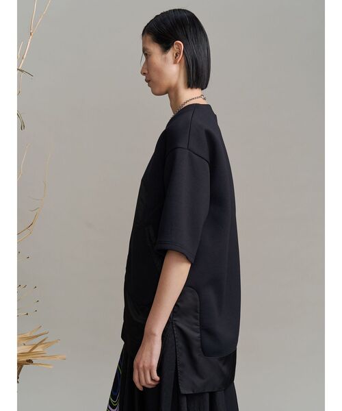 UN3D.（アンスリード） tシャツ ROUND POCKET SWEAT TOP / ラウンド