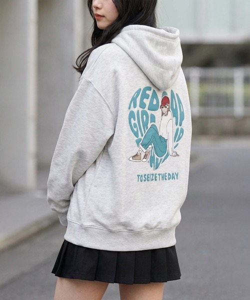 RED CAP GIRL（レッドキャプガール） パーカー 「70」「RCG/レッド