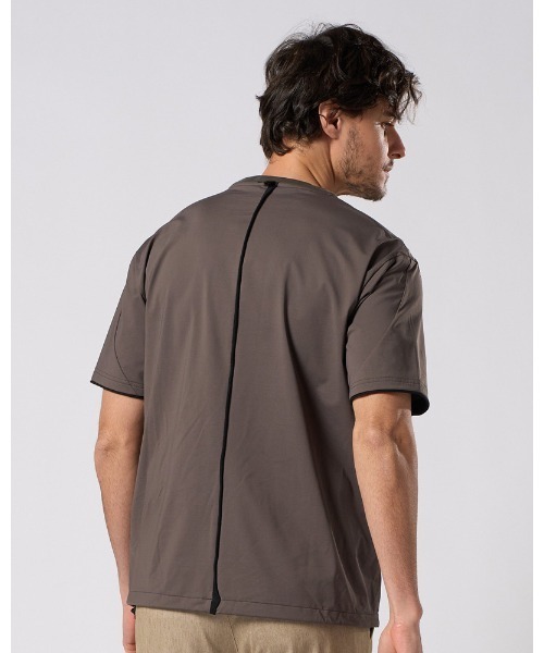 wjk tシャツ drawstring leather pocket S/S メンズ : ZOZOTOWN Yahoo