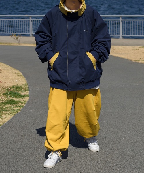 「Perushu」 ブルゾン MEDIUM ベージュ メンズ_画像2