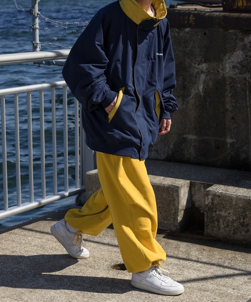 「Perushu」 ブルゾン MEDIUM ベージュ メンズ_画像4