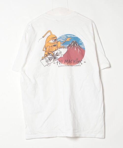 「TOY MACHINE」 半袖Tシャツ X-LARGE ホワイト メンズ_画像2