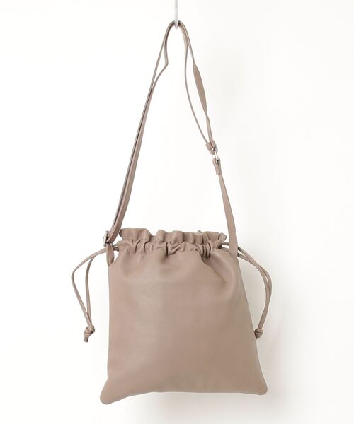 「SEEKER」 ショルダーバッグ フリー グレイッシュベージュ メンズ_画像2