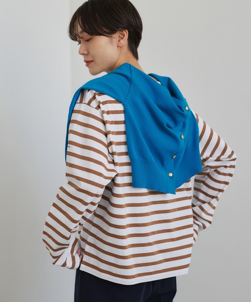 「PICCADILLY」 長袖カットソー 1 ベージュ系その他 レディース_画像9