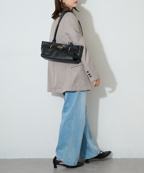 AULENTTI（オウレンティ） ハンドバッグ 「AULENTTI」ベルト金具 