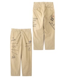 AVIREX（アヴィレックス） チノパン AGED LOOK STENCIL CHINO PANTS