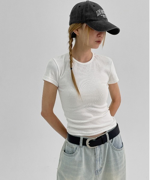 「BLACKUP」 デニムパンツ SMALL ライトブルー レディース_画像8