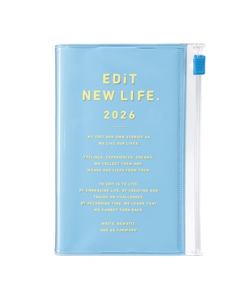 EDiT(MARK'S) 手帳 EDiT 2026 スケジュール帳 2026年4月始まり 1日1