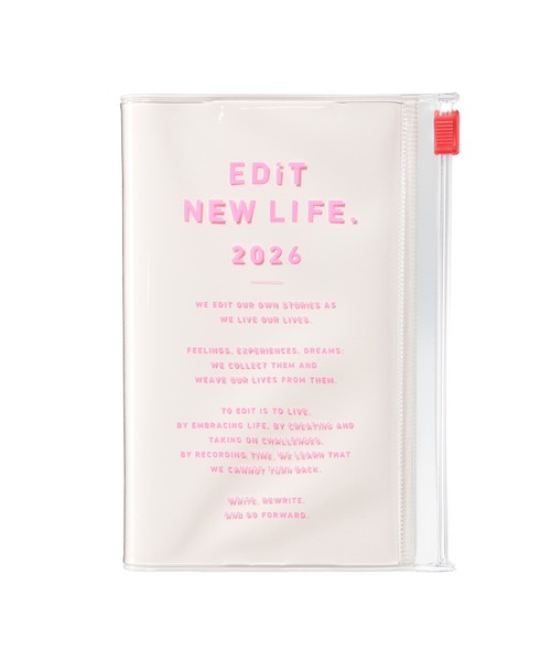 EDiT(MARK'S) 手帳 EDiT 2026 スケジュール帳 2026年4月始まり 1日1