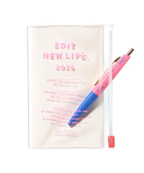 EDiT(MARK'S) 手帳 EDiT 2026 スケジュール帳 2026年4月始まり 1日1