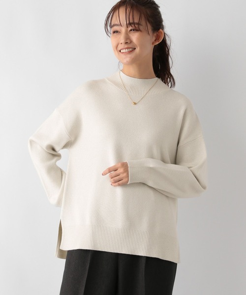 「GLOBAL WORK」 長袖ニット MEDIUM モカ レディース_画像5