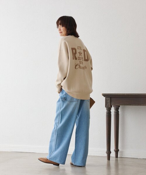 「RIVE DROITE」 長袖ニット FREE ホワイト系その他 レディースの画像5