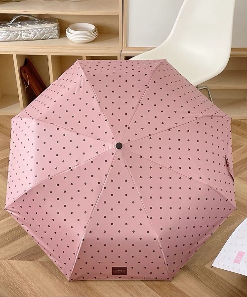 日傘 折りたたみ傘 折り畳み 晴雨兼用 晴雨兼用ミルキードット