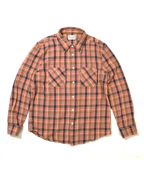 TMT 長袖ネルシャツ MEDIUM ピンク メンズ : ZOZOTOWN Yahoo!店 - 通販