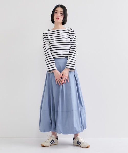 LE CERCLE par rope' ロング スカート プリーツバルーンスカート