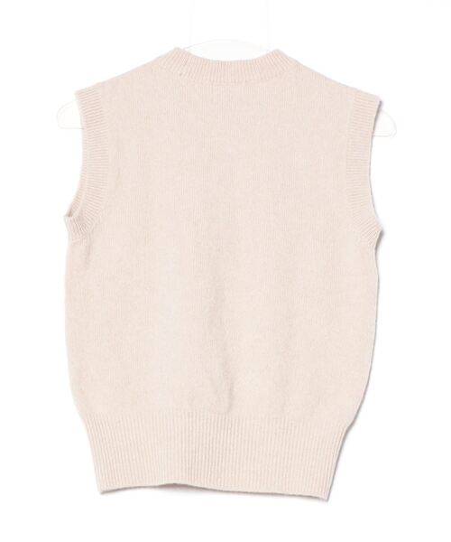 「THE SHISHIKUI」 ノースリーブニット FREE ベージュ レディース_画像2