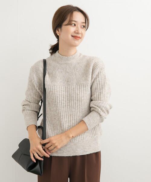 「URBAN RESEARCH DOORS」 長袖ニット MEDIUM グレー レディース_画像3
