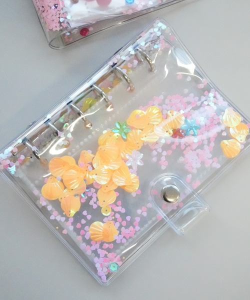 Jelly moo（ジェリームー） ステッカー 「 」 A7サイズ キラキラ