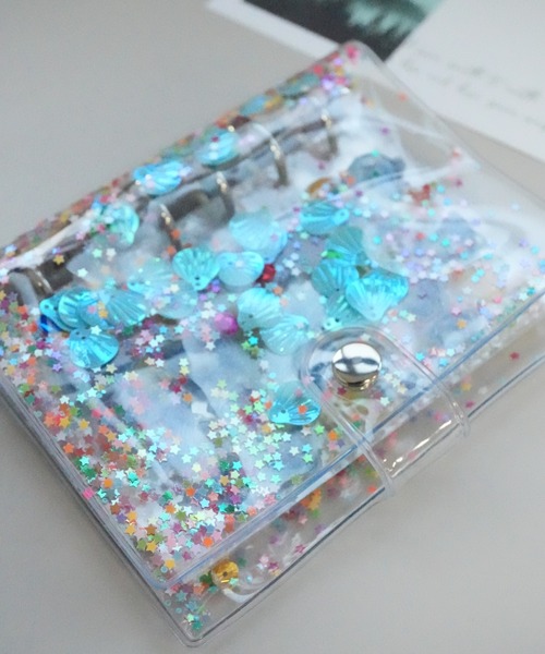 Jelly moo（ジェリームー） ステッカー 「 」 A7サイズ キラキラ
