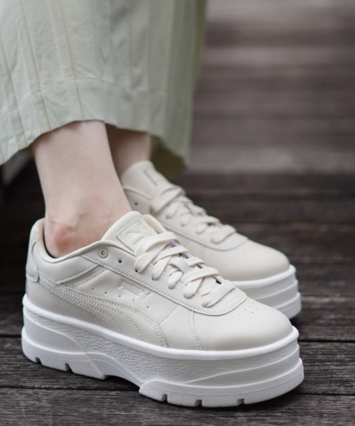 PUMA（プーマ） ローカットスニーカー 24.0cm ホワイト系その他 