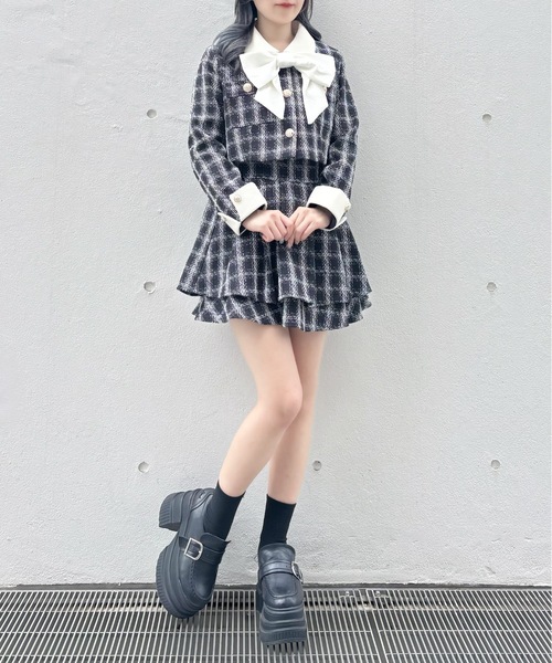 「abc une face」 セットアップ FREE ブラック系その他 レディース_画像3