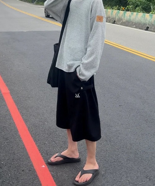 MUCENT（ムセント） ワイドパンツ スウェットパンツ ジャージ 「UNISEX