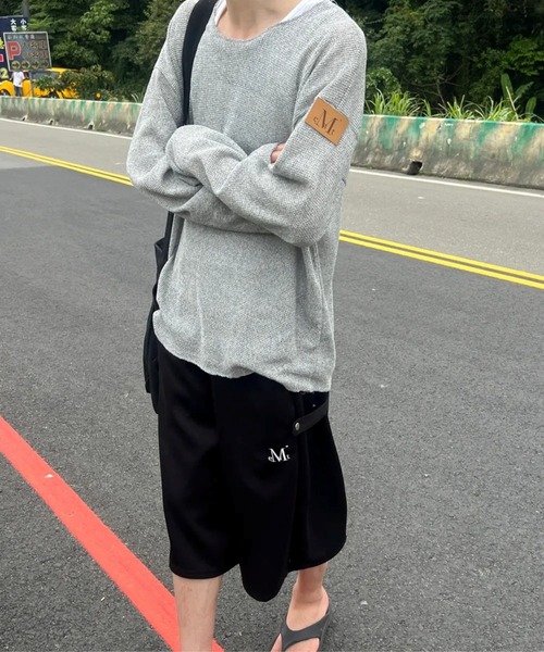 MUCENT（ムセント） ワイドパンツ スウェットパンツ ジャージ 「UNISEX