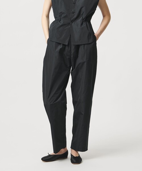 LOEFF（ロエフ） パンツ 「LOEFF」グロッシー タフタ クロップド