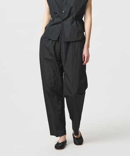 LOEFF（ロエフ） パンツ 「LOEFF」グロッシー タフタ クロップド