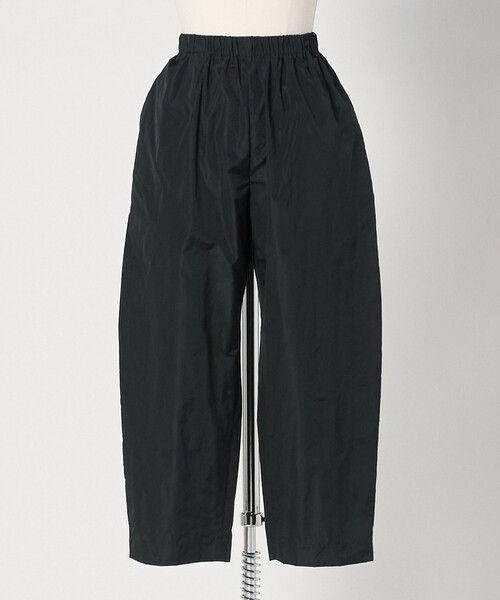 LOEFF（ロエフ） パンツ 「LOEFF」グロッシー タフタ クロップド