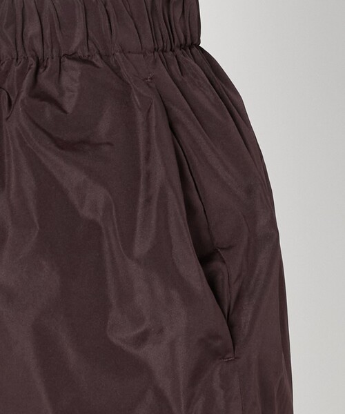 LOEFF（ロエフ） パンツ 「LOEFF」グロッシー タフタ クロップド