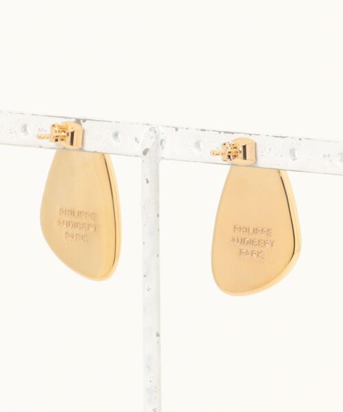 ピアス 「PHILIPPE AUDIBERT(フィリップオーディベール)」COSTELLO EARRING GOLD レディースの画像
