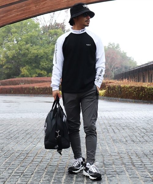 「LUXE/R GOLF」 チノパンツ LARGE チャコールグレー メンズ_画像7