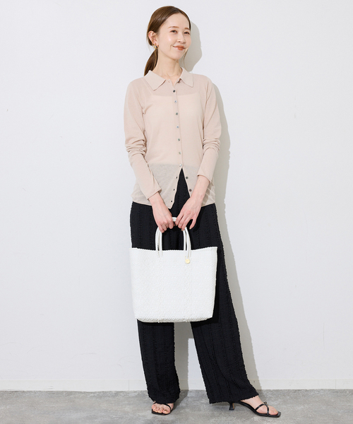 SLOBE IENA（スローブイエナ） カーディガン 「シリーズあり」コットン