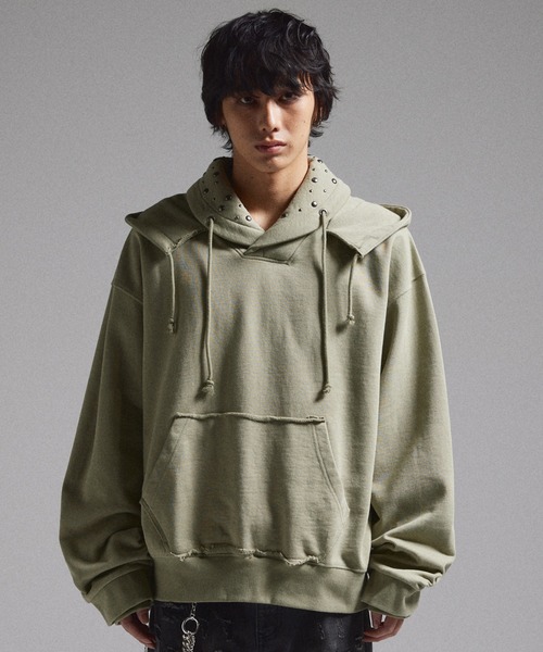 GRANCY プルオーバーパーカー S カーキ メンズ : ZOZOTOWN Yahoo!店