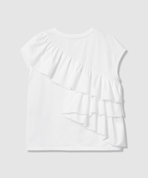 tシャツ 「LOULOU WILLOUGHBY」スパイラルフリルＴシャツ レディースの画像