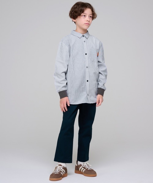 「KRIFF MAYER Kid's Collection」 「KIDS」長袖シャツ 160 オフホワイト キッズ_画像4
