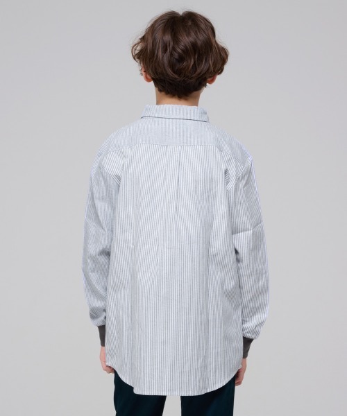 「KRIFF MAYER Kid's Collection」 「KIDS」長袖シャツ 160 オフホワイト キッズ_画像7
