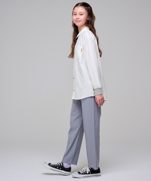 「KRIFF MAYER Kid's Collection」 「KIDS」長袖シャツ 160 オフホワイト キッズ_画像9