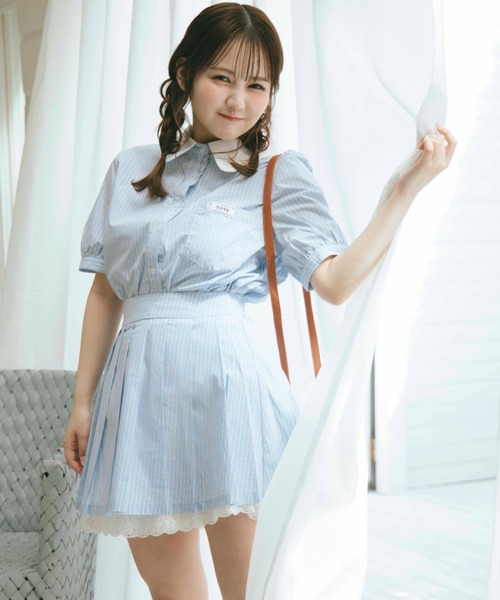 「TITTY&CO.」 セットアップ MEDIUM ブルー レディース_画像7