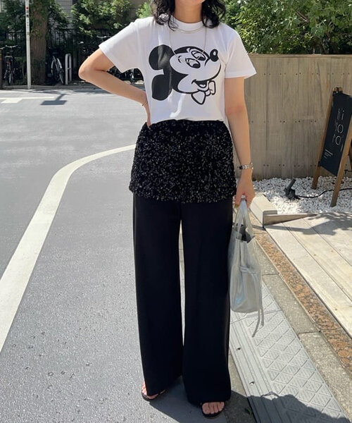 「SHENERY」 半袖Tシャツ SMALL ホワイト レディース_画像6