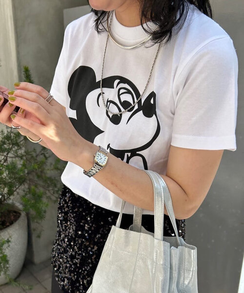「SHENERY」 半袖Tシャツ SMALL ホワイト レディース_画像8