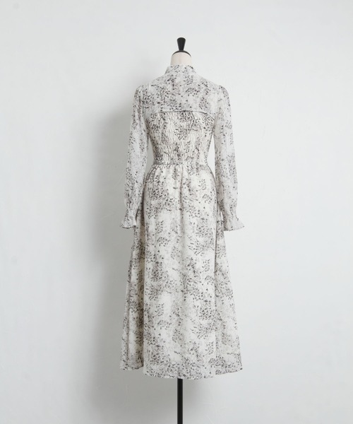 「tocco closet」 長袖ワンピース M オフホワイト レディース_画像4