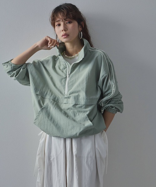 ラッシュガード 「セット商品」「撥水加工」「UVカット」「接触冷感」ラッシュガードアノラックセット レディースの画像